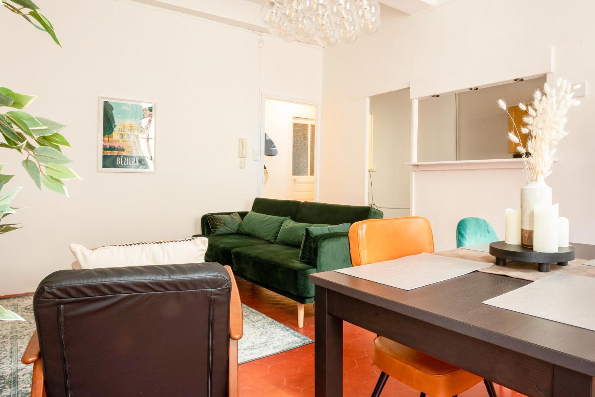 La Vaca T3 Standing Climatisation Wifi Netflix Coeur Historique Apartamento Béziers Exterior foto